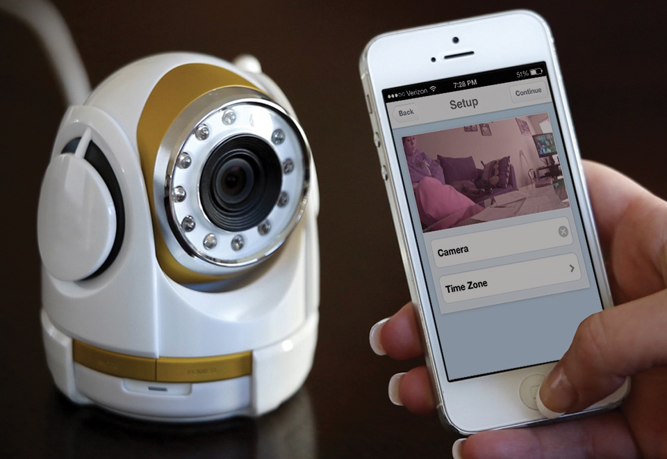 Smartphone Security Camera Sharper Image