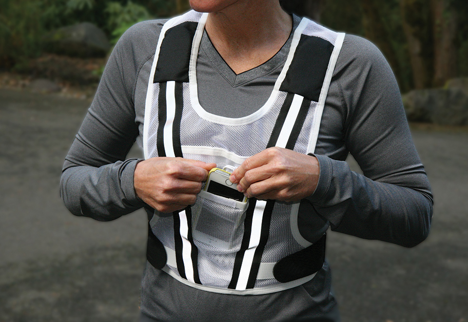 Running Vest with Speakers Sharper Image