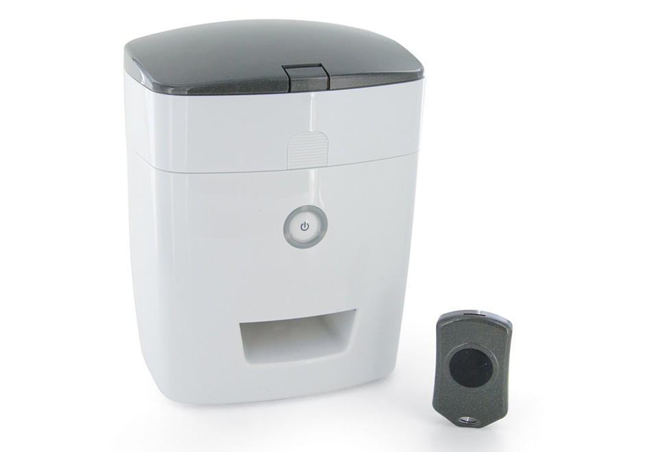 Remote Dog Treat Dispenser Sharper Image