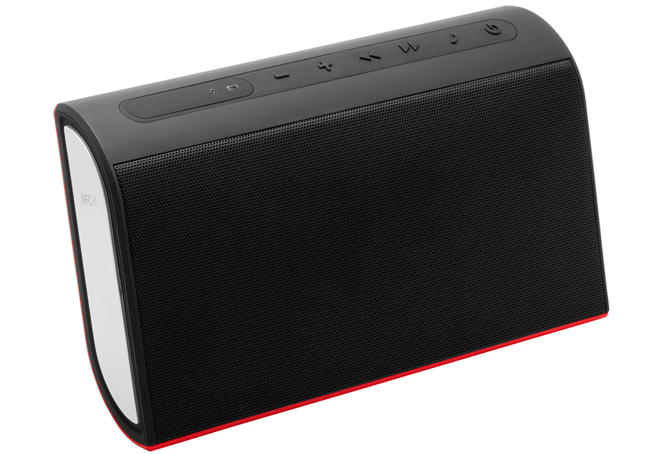 Portable Wireless Speaker and Charger Sharper Image