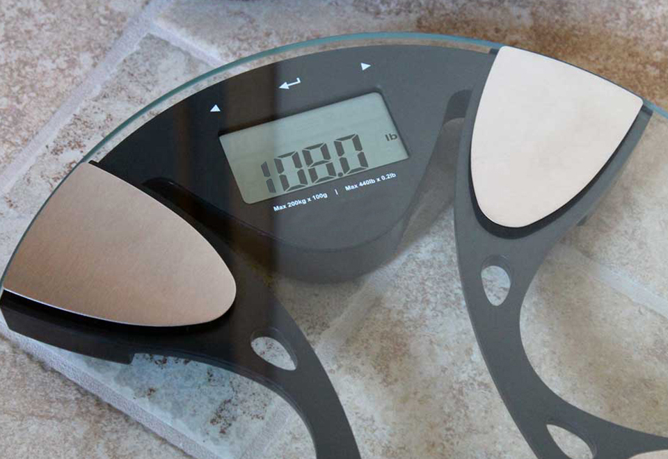 Body Fat, Water & Weight Digital Scale @ Sharper Image