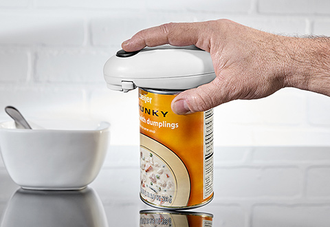 Kitchen Entertaining Sharper Image One Touch Can Opener