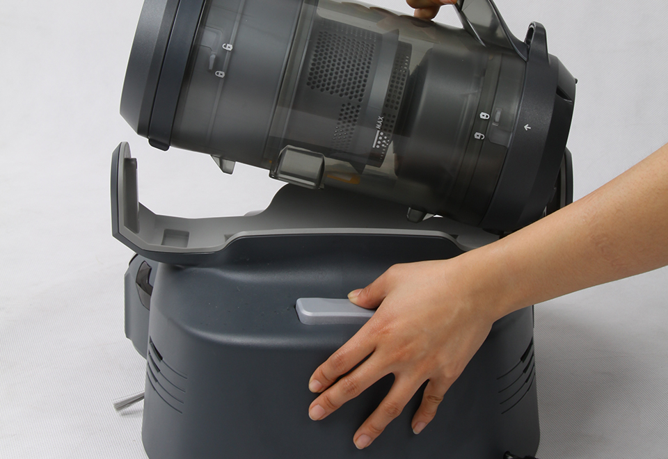 SelfEmptying Robot Vacuum with HEPA Filter Sharper Image