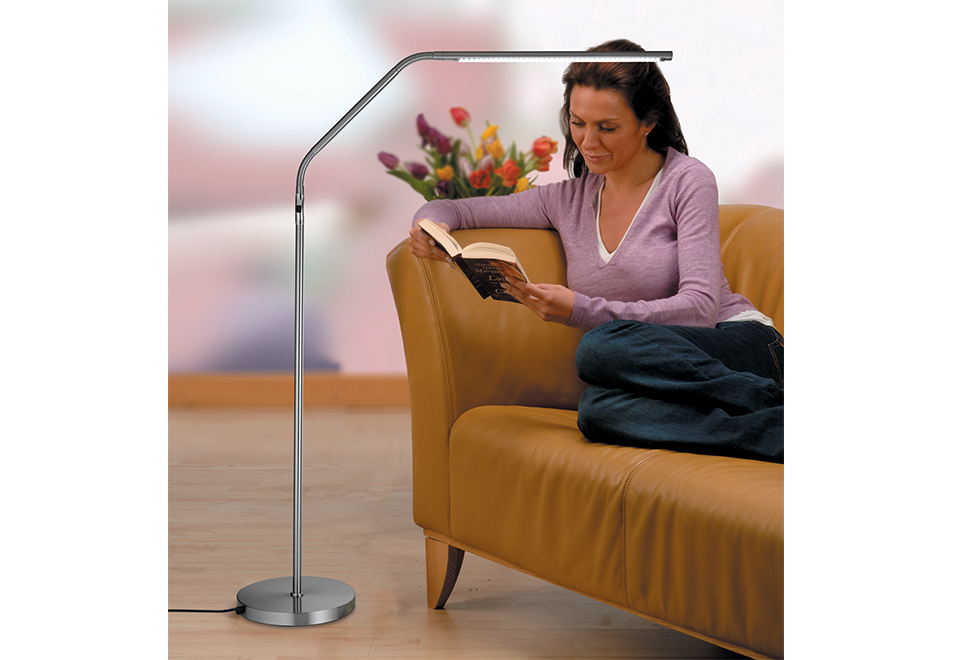 Slimline LED Floor Lamp Sharper Image