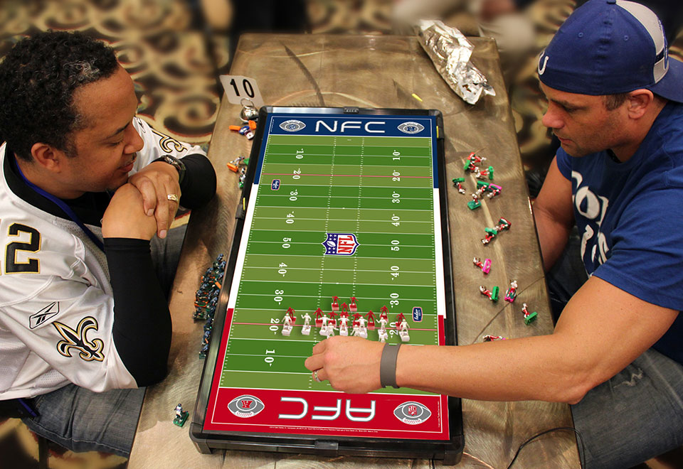 NFL Deluxe Electric Football Game Sharper Image