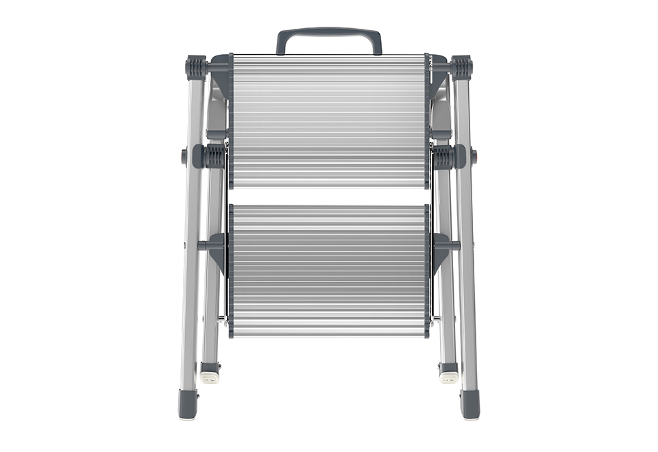 One Handed Easy Step Stool Sharper Image