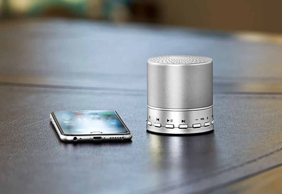 Bluetooth Bedroom Speaker With Soothing Sounds Sharper Image