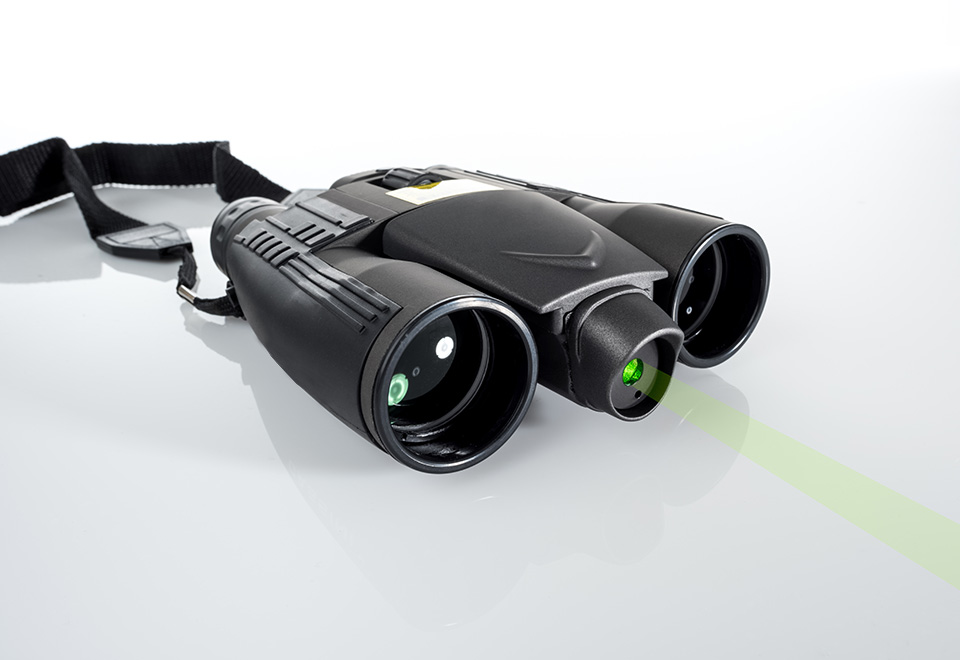 Day and Night Vision Laser Binoculars Sharper Image