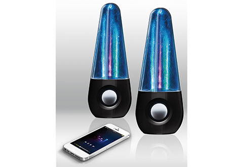sharper image water speakers