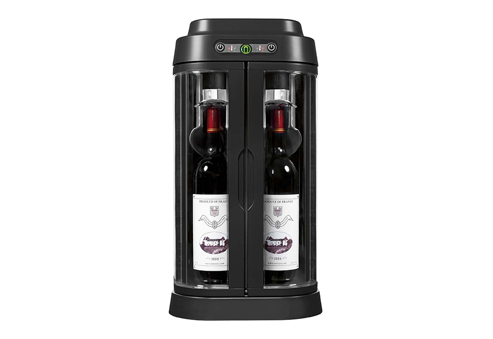 Two Wine Bottle Chiller And Preserver Sharper Image