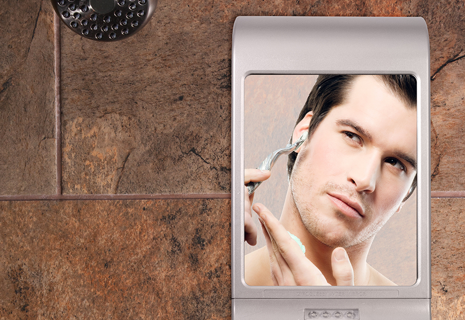 Touch Light FogFree Shower Mirror Sharper Image