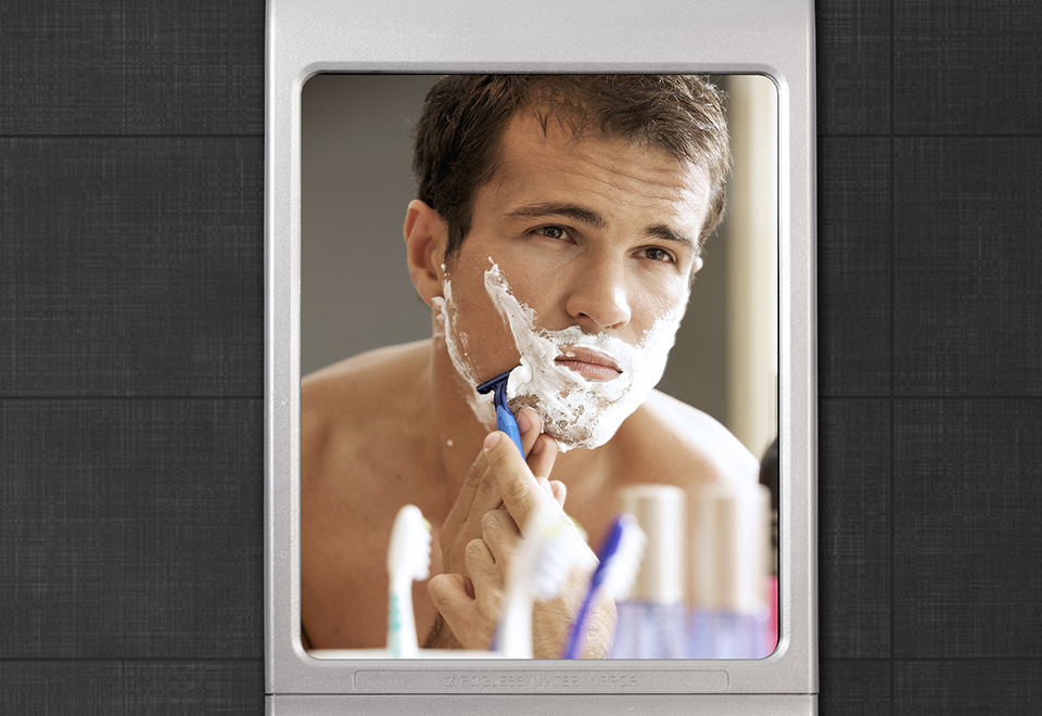 Touch Light FogFree Shower Mirror Sharper Image