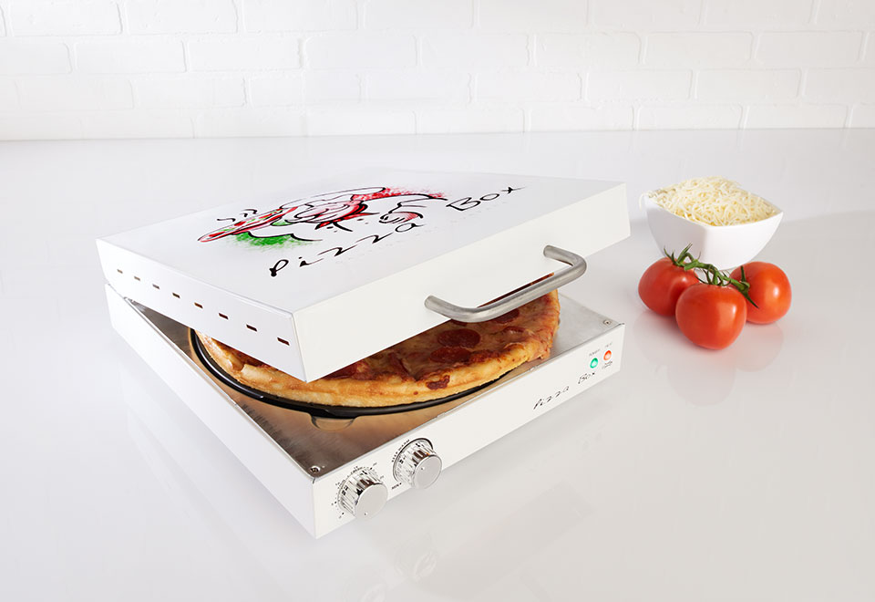 Pizza Box Oven Sharper Image