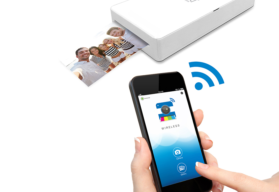 Portable Smartphone Photo Printer Sharper Image