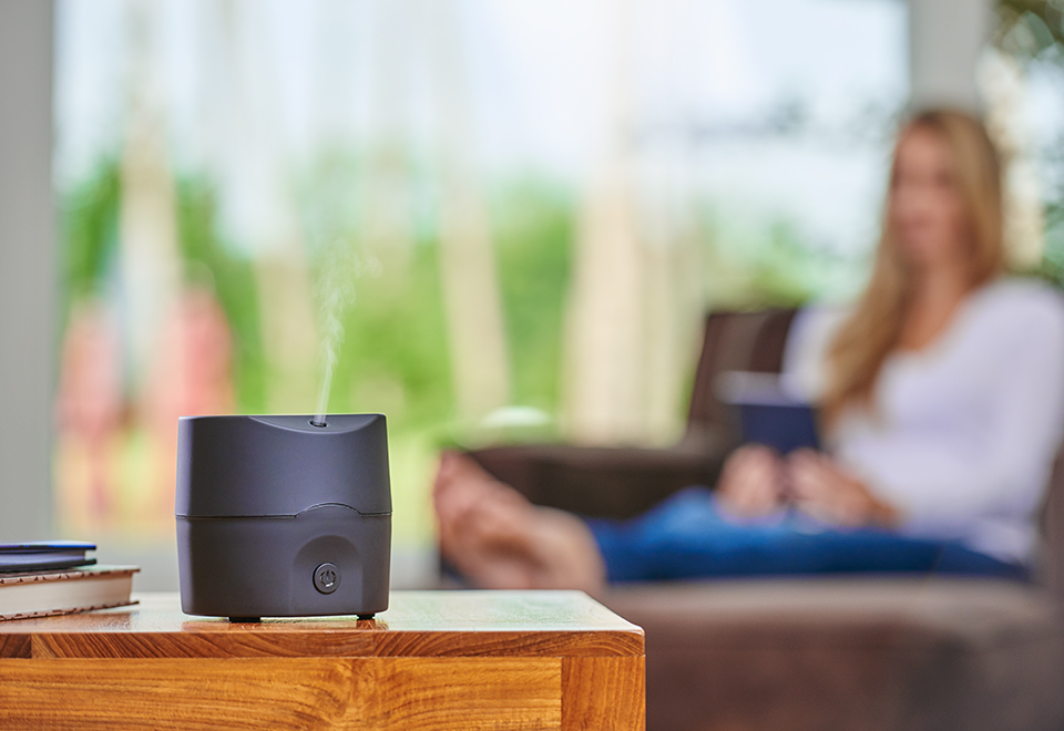 Ultrasonic Aromatherapy Diffuser Sharper Image