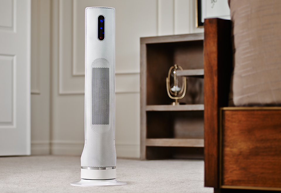 Smart Ceramic Tower Heater Sharper Image