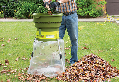 Heavy Duty Leaf Shredder @ Sharper Image