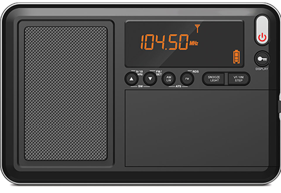 The World’s Best Portable Radio Sharper Image