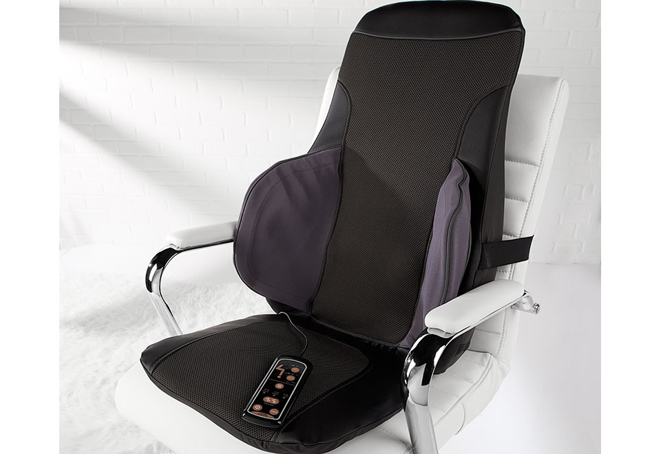 Compression and Shiatsu Massage Cushion Sharper Image