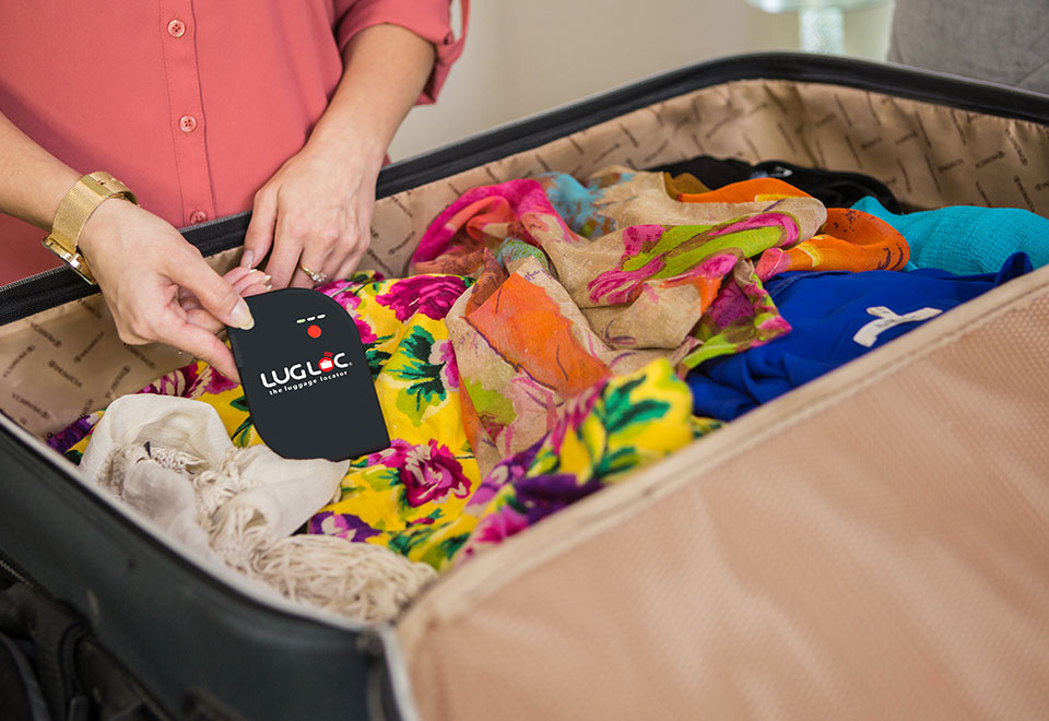 Rechargeable Luggage Locator Sharper Image