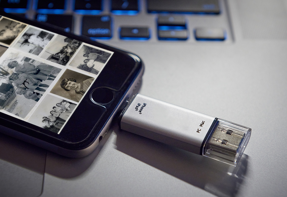 Portable Smartphone Photo Vault Sharper Image