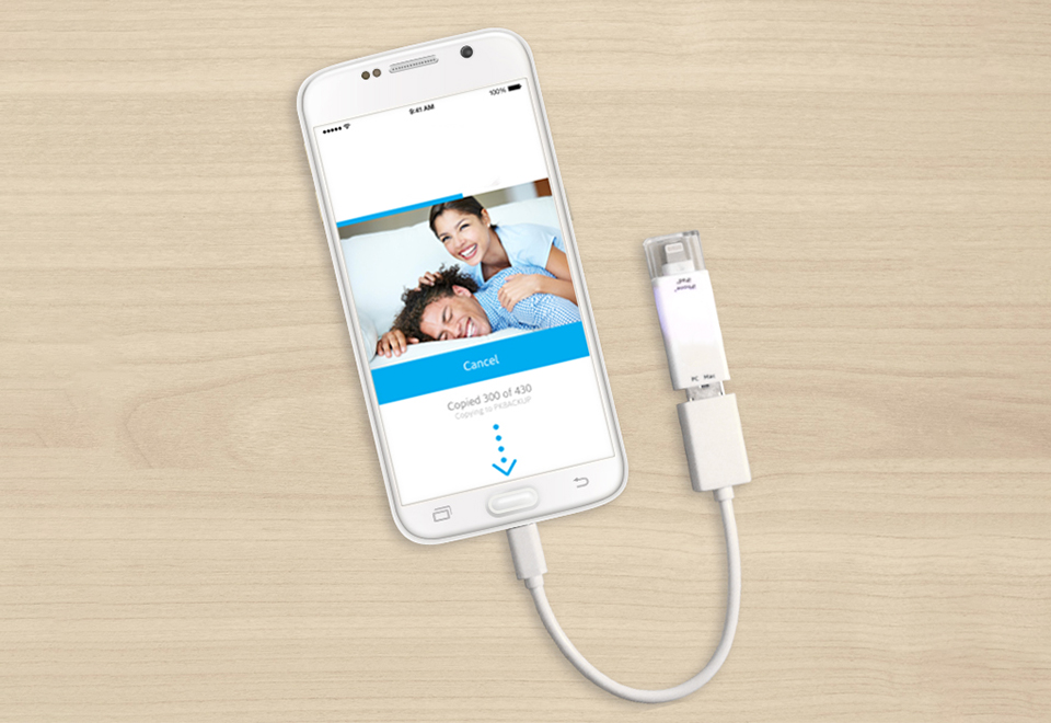 Portable Smartphone Photo Vault Sharper Image