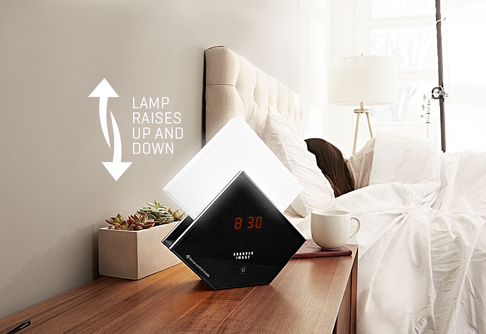 Sound Soother Alarm Clock with Nightlight Sharper Image