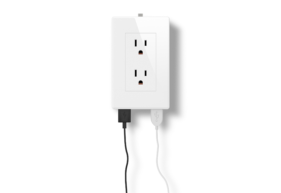 MultiCharging Wall Outlet Sharper Image