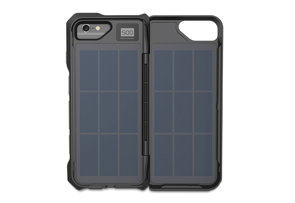 Solar Charging Smartphone Case (iPhone 6/6S/7) Sharper Image