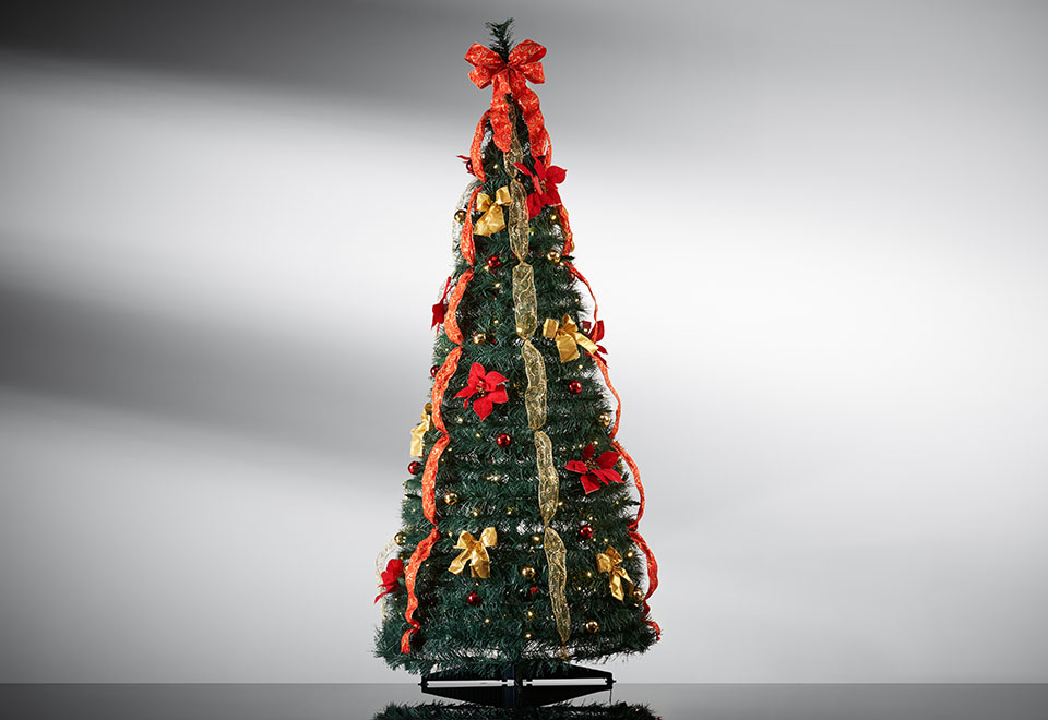 PopUp 6Ft. LED Christmas Tree Sharper Image