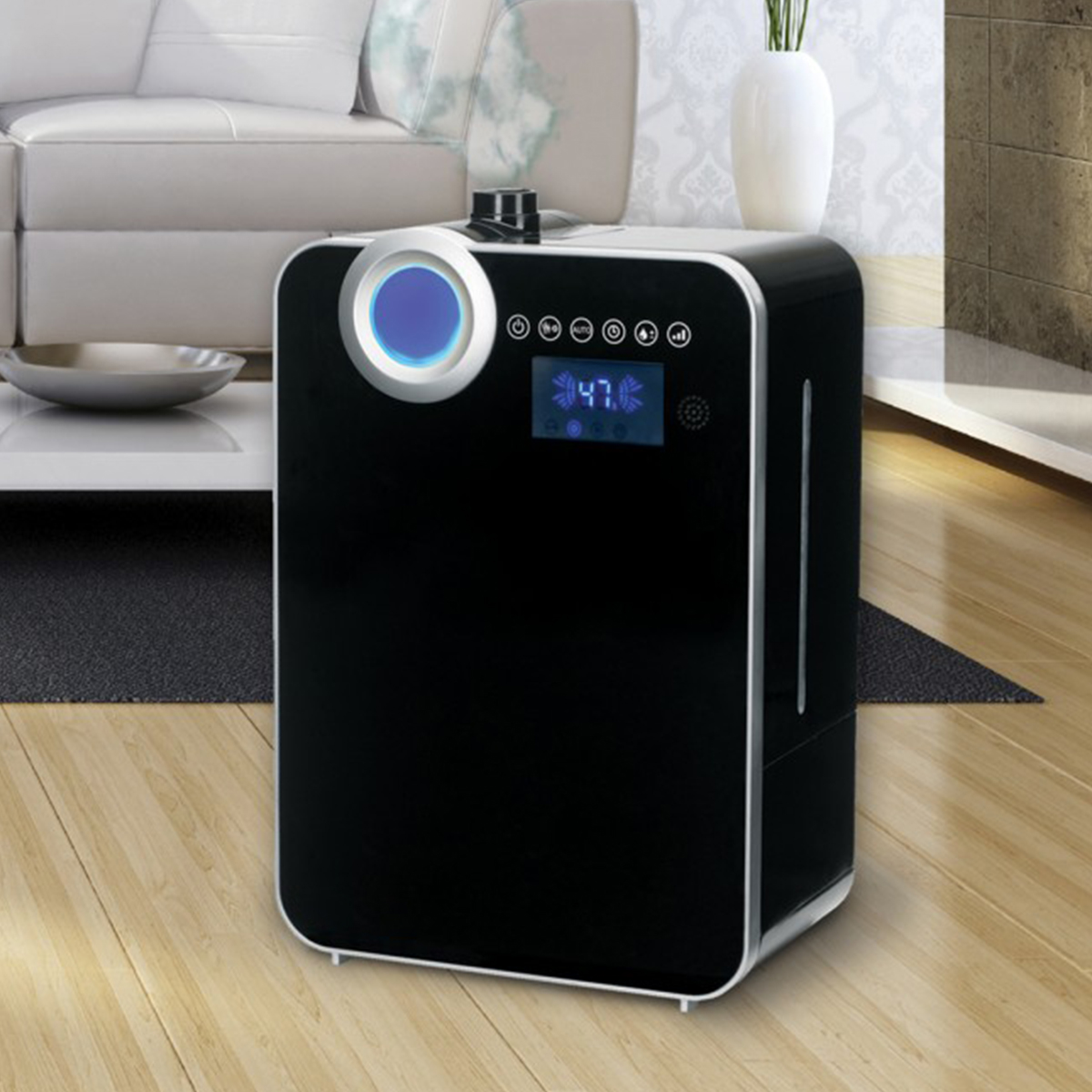 120Hour Humidistat Touch Screen Humidifier Sharper Image