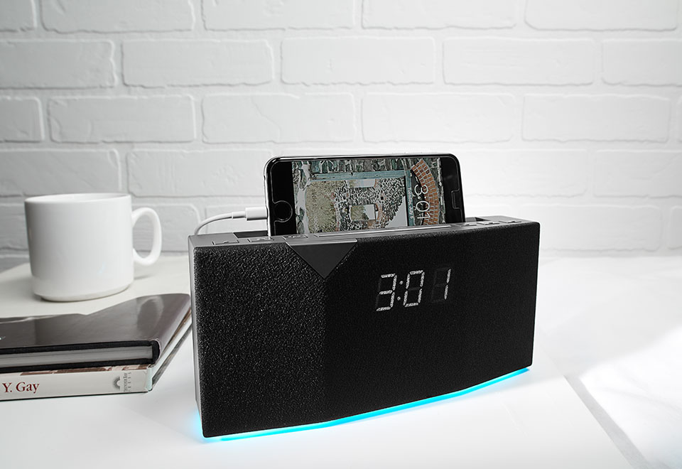 Intelligent Alarm Clock Sharper Image