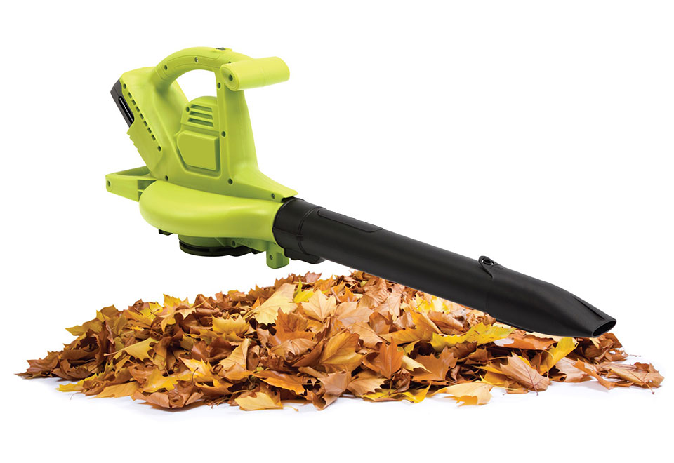Cordless 3 in 1 Blower, Vacuum, Mulcher Sharper Image