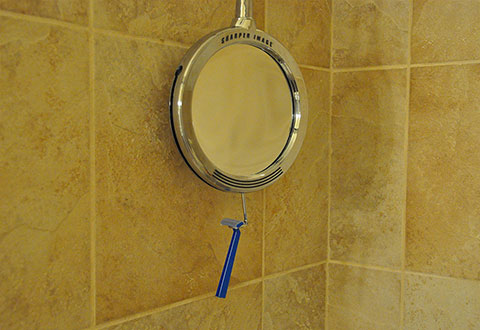Heated Fog Free Shower Mirror Sharper Image 100 Satisfaction Guaranteed