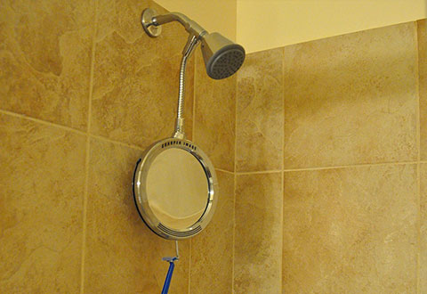 Heated Fog Free Shower Mirror Sharper Image Heated Fog Free Shower Mirror Sharper