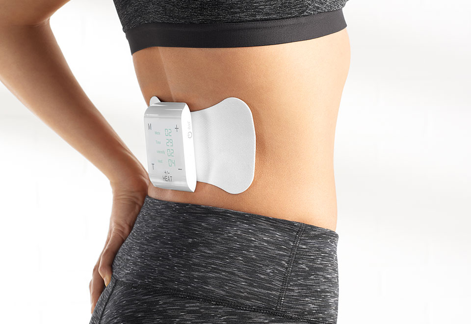 Cordless T.E.N.S. Massager with Heat Sharper Image