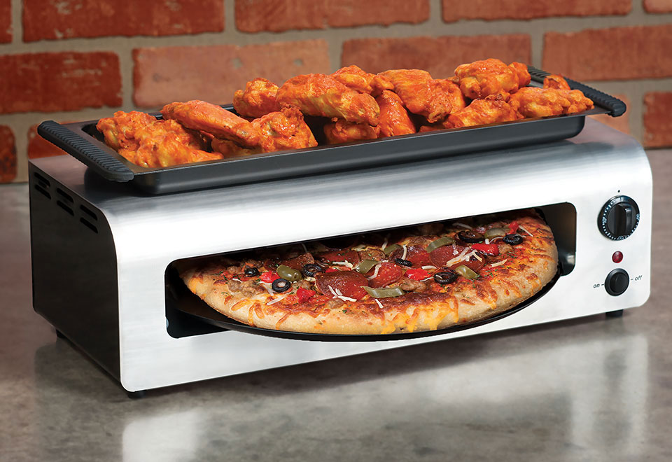 The Countertop Pizza and Appetizer Cooker Sharper Image