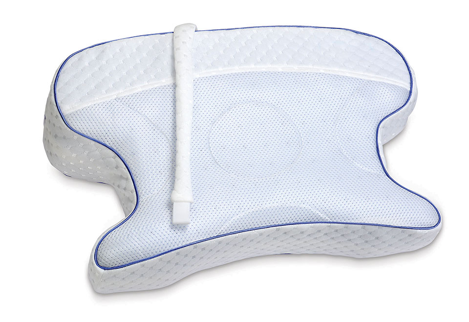 The Adjustable CPAP Comforting Pillow Sharper Image