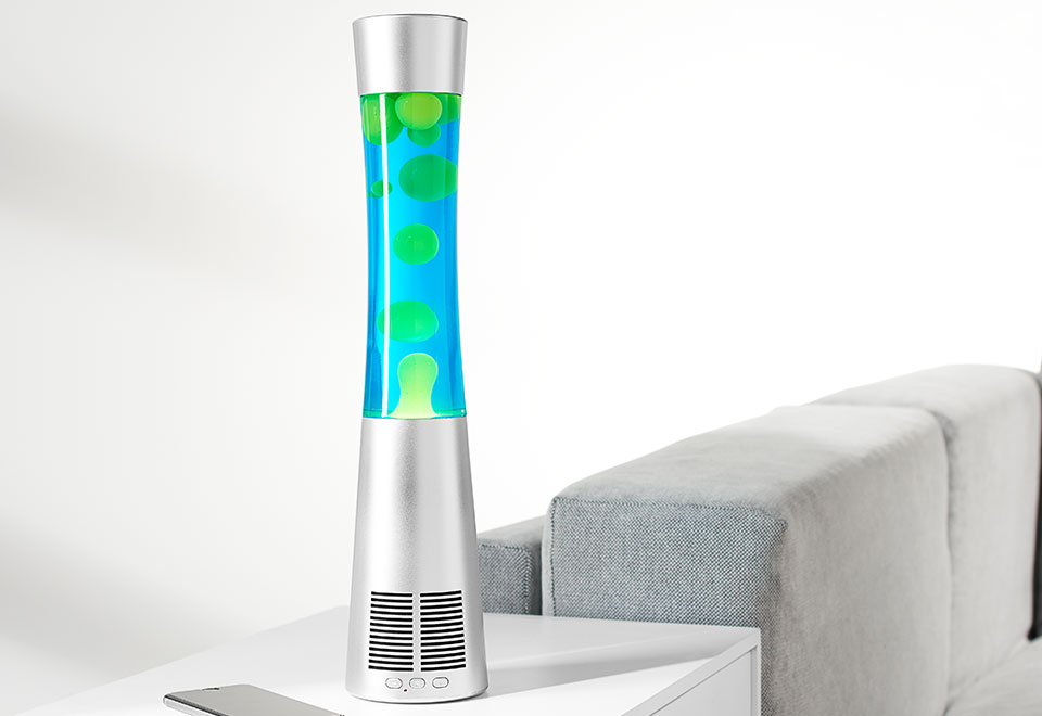 Bluetooth Lava Lamp Speaker Sharper Image