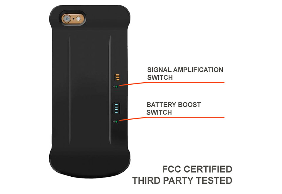 Signal Amplifying Phone Case Sharper Image