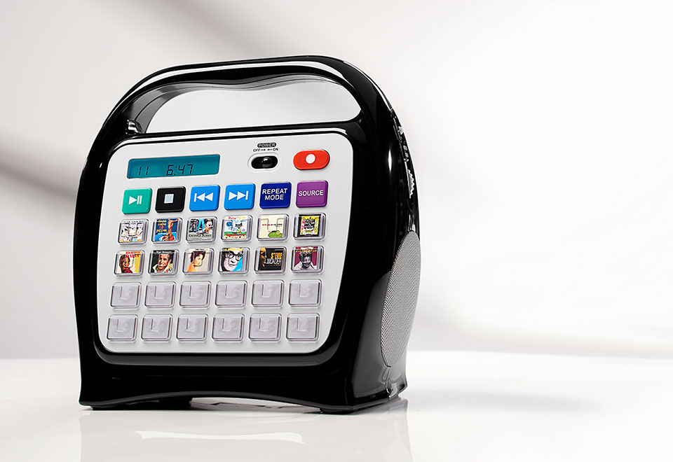 Portable Digital Jukebox Sharper Image