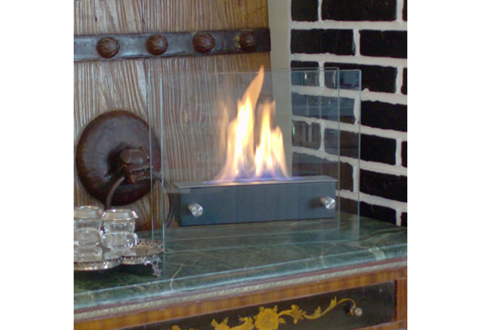 Tabletop Fireplace Sharper Image