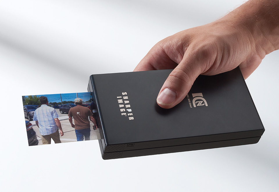 Portable Smartphone Printer Sharper Image
