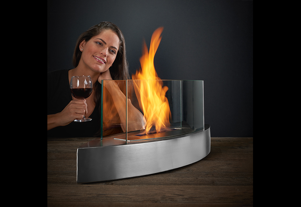 Tabletop Fireplace Sharper Image