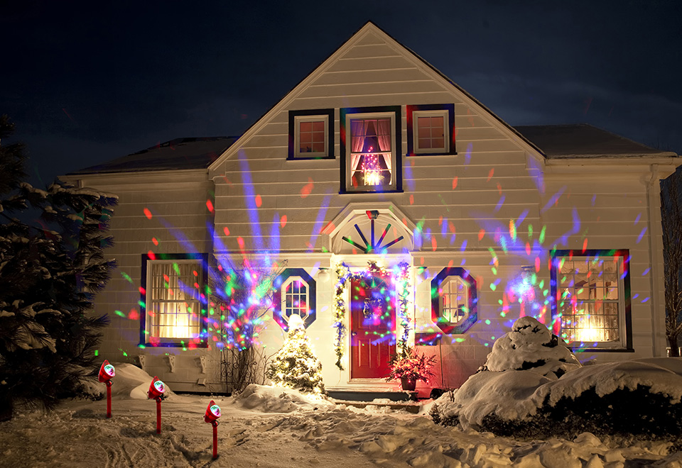 Kaleidoscope LED Pathway Lights Sharper Image