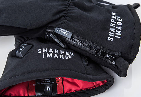 sharper image heated gloves