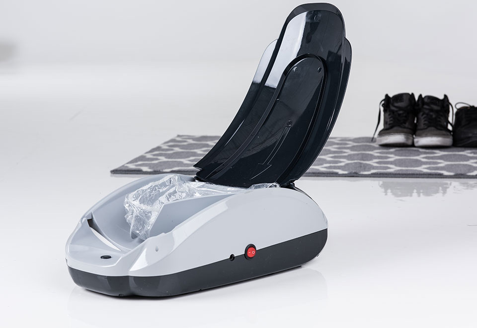 Automatic Shoe Cover Dispenser Sharper Image
