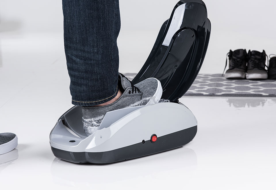 Automatic Shoe Cover Dispenser Sharper Image