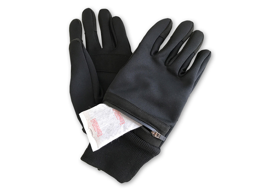 Men's Fingerprint Smart Gloves Sharper Image