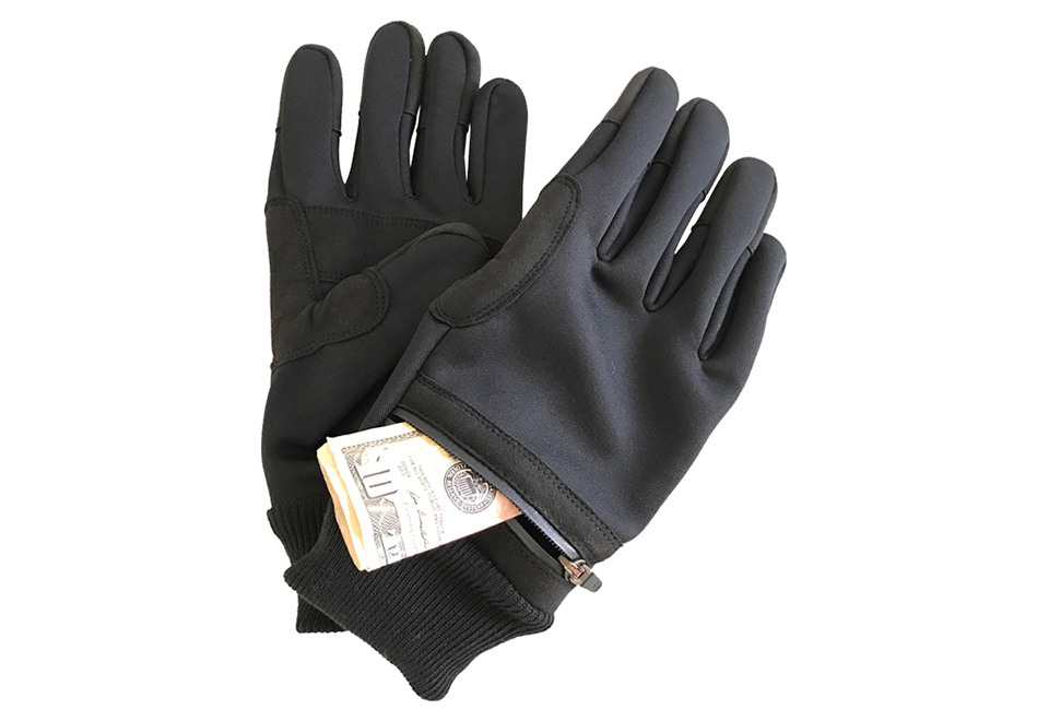 Women's Fingerprint Smart Gloves Sharper Image